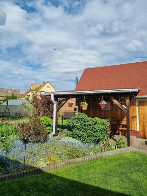 Ferienwohnung *Zur Weinbergstrasse* Lauta Bagian luar foto